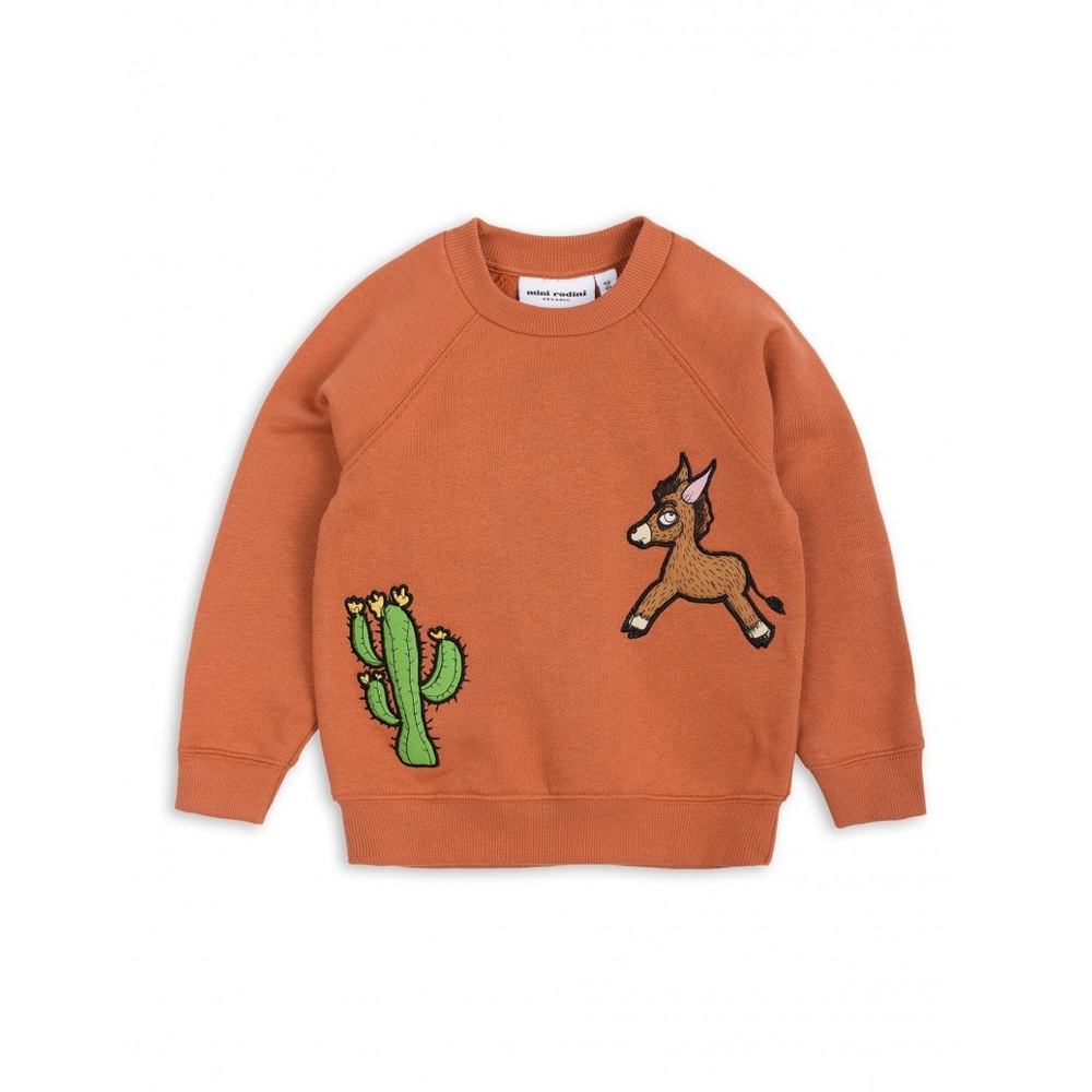 Mini Rodini Donkey Cactus Sweatshirt NWT